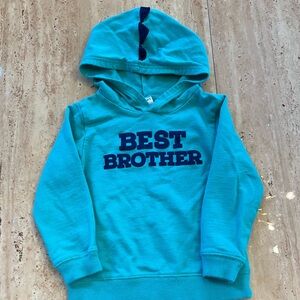 Boys 4T Best Brother Hoodie
